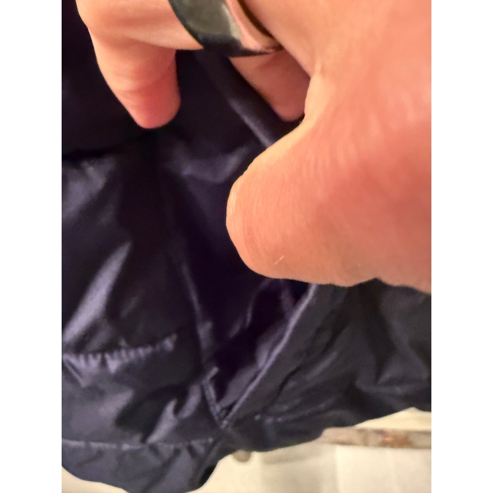 Gap Cold Control Navy Blue Puffer Vest Water Resistant Sleeveless Jacket Large - Picture 5 of 8